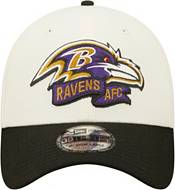 New Era Men's Baltimore Ravens Sideline 39Thirty Chrome White Stretch Fit Hat product image
