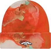New Era Men's Denver Broncos Sideline Ink Orange Knit Hat product image