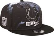 New Era Men's Indianapolis Colts Sideline Ink Dye 9Fifty Black Adjustable Hat product image