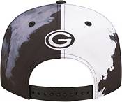 New Era Men's Green Bay Packers Sideline Ink Dye 9Fifty Black Adjustable Hat product image