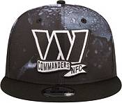New Era Men's Washington Commanders Sideline Ink Dye 9Fifty Black Adjustable Hat product image