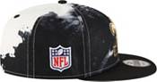 New Era Men's New Orleans Saints Sideline Ink Dye 9Fifty Black Adjustable Hat product image