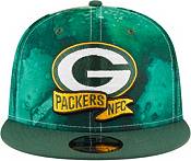 New Era Men's Green Bay Packers Sideline Ink Dye 9Fifty Green Adjustable Hat product image