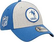 New Era Men's Indianapolis Colts Sideline Historic 39Thirty Grey Stretch Fit Hat product image