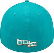 New Era Men's Miami Dolphins Sideline Historic 39Thirty Grey Stretch Fit Hat product image