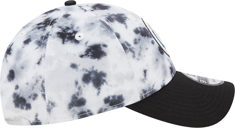 New Era Adult Charlotte FC 9Twenty Tie-dye Wash White Adjustable Hat product image