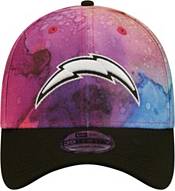 New Era Los Angeles Chargers Crucial Catch Tie Dye 39Thirty Stretch Fit Hat product image