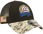 New Era Men's New York Giants Salute to Service Black 9Forty Adjustable Trucker Hat product image