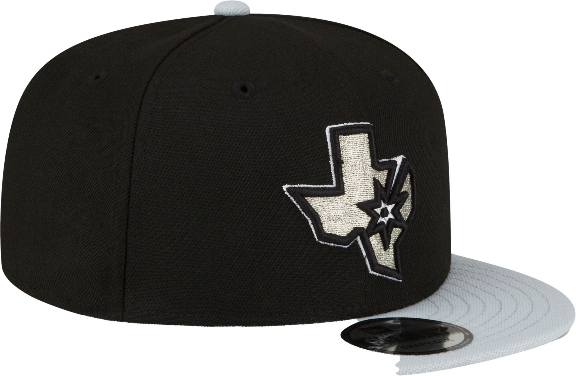 New Era Adult San Antonio Spurs Black 2Tone 9Fifty Adjustable Hat product image