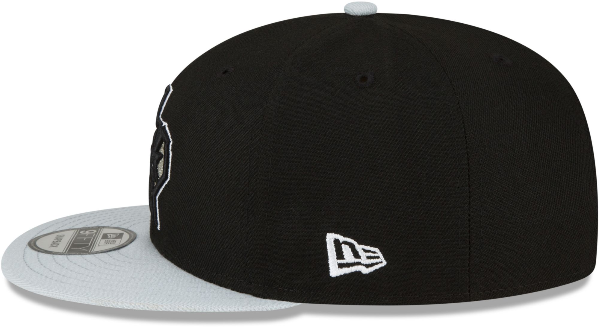 New Era Adult San Antonio Spurs Black 2Tone 9Fifty Adjustable Hat product image