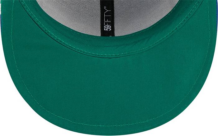 Men's New Era Green/White Dallas Mavericks 2021/22 City Edition Official 59FIFTY Fitted Hat