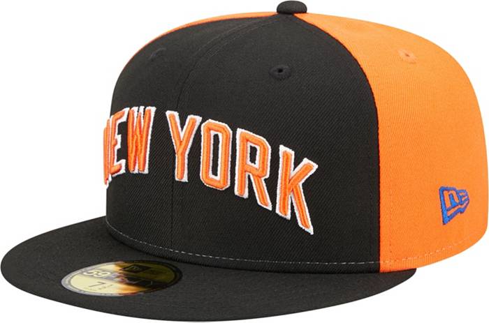 New York Knicks Nike Women's 2022/23 City Edition Courtside Pullover Hoodie  - Orange