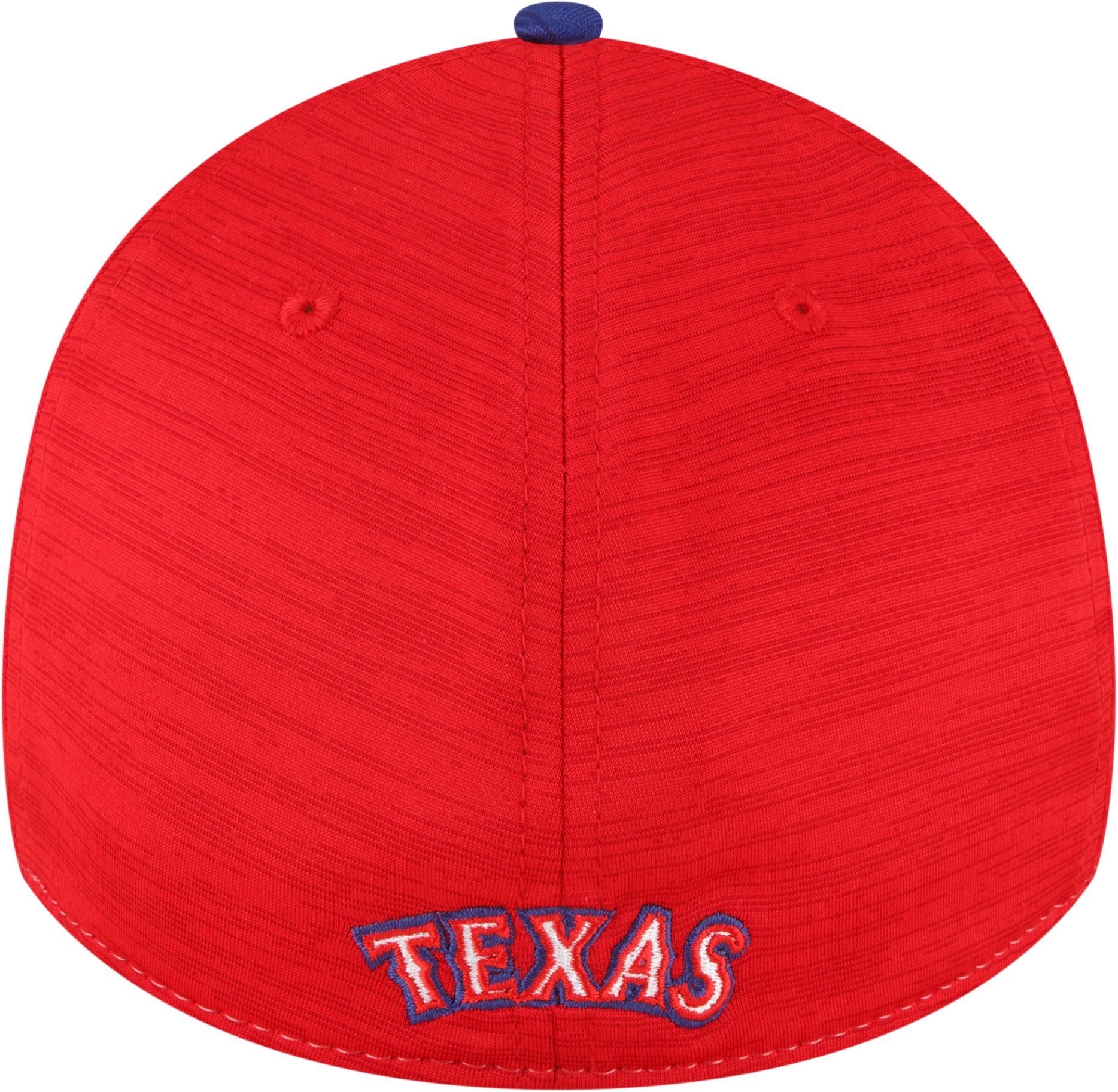 New Era Men's Texas Rangers Clubhouse Dark Blue 39Thirty Stretch Fit Hat