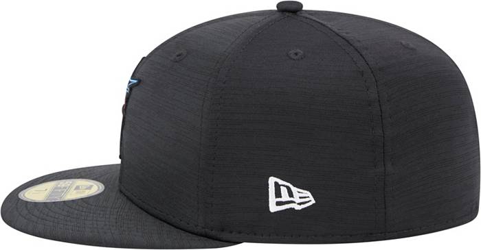 Miami Marlins New Era Authentic Collection On-Field 59FIFTY Fitted Hat - Black 7 5/8