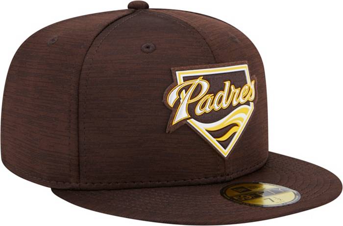 New Era Men's San Diego Padres Clubhouse Brown 59Fifty Alternate