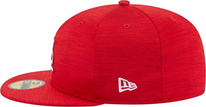 New Era Men's St. Louis Cardinals Clubhouse Red 39Thirty Alternate