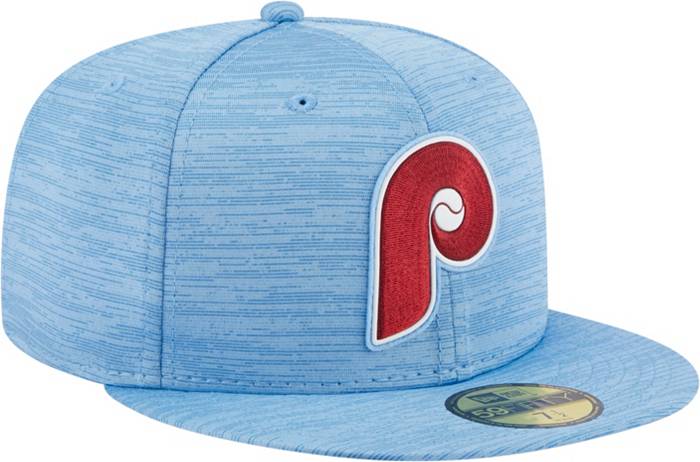 New Era Men's Philadelphia Phillies Clubhouse Blue 59Fifty Alternate Fitted  Hat