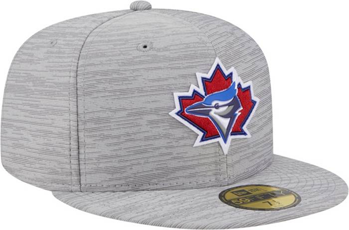 New Era Men's Toronto Blue Jays Clubhouse Gray 59Fifty Fitted Hat