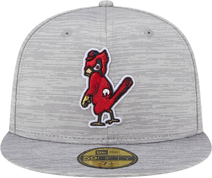 New Era Men's St. Louis Cardinals Clubhouse Gray 59Fifty Fitted Hat