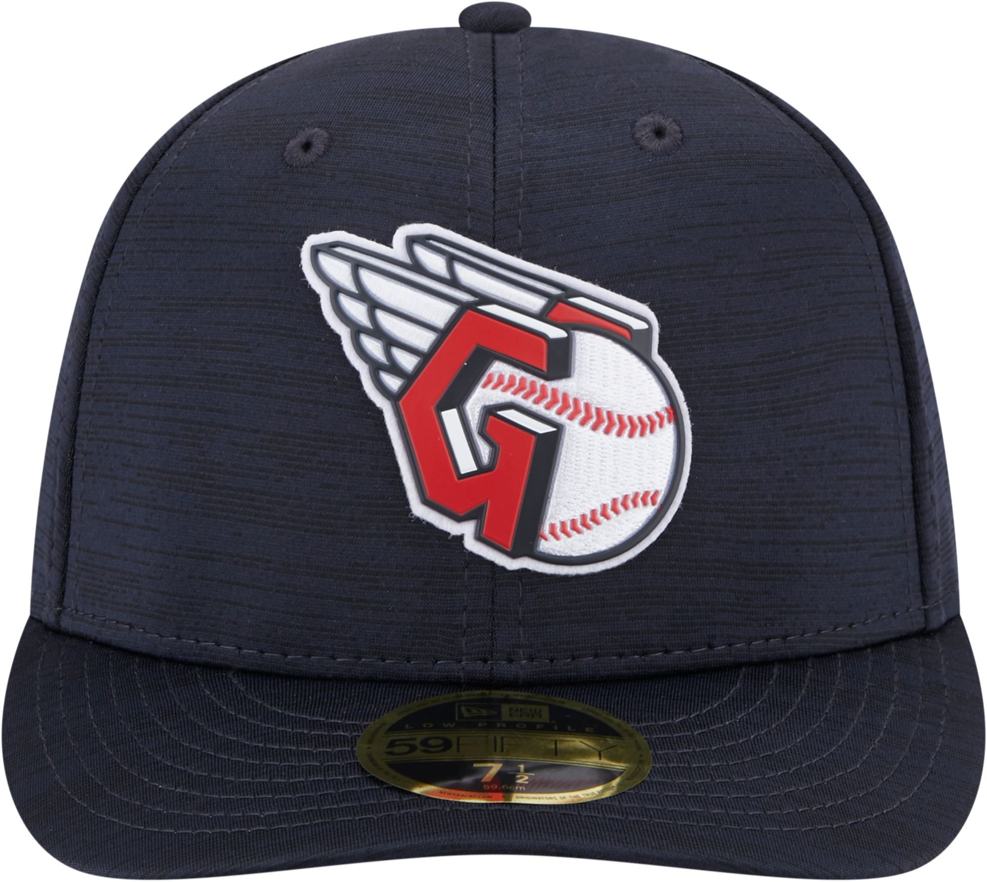 New Era Men's Cleveland Guardians Clubhouse Black Low Profile 59fifty ...