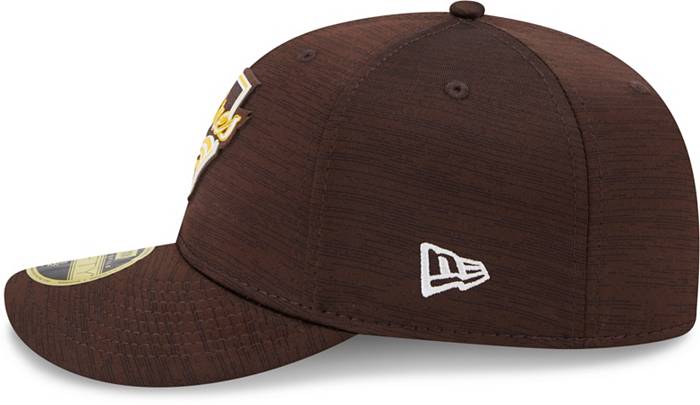 New Era Men's San Diego Padres Clubhouse Brown Low Profile 59Fifty