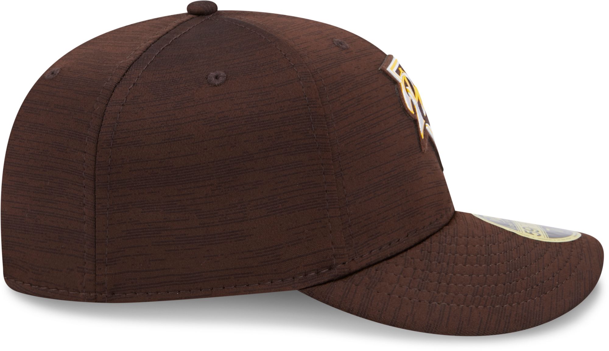 New Era Men's San Diego Padres Brown 59Fifty Fitted Hat