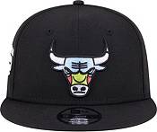 New Era Chicago Bulls Black 9Fifty Snapback Hat product image