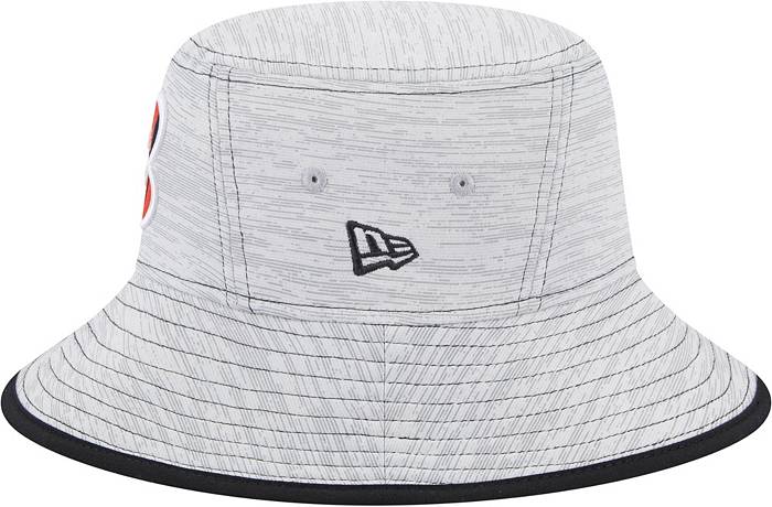 Men's New Era Gray Cincinnati Bengals Distinct Bucket Hat
