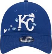 New Era Girls' Kansas City Royals Black 9Twenty Flower Adjustable Hat product image