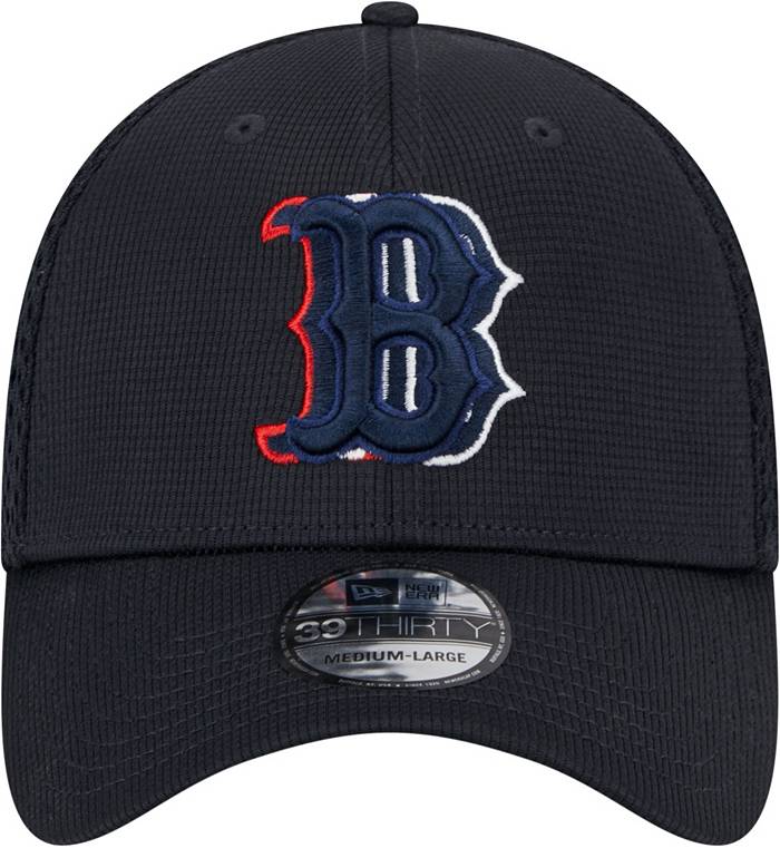 New Era Men's Boston Red Sox 39THIRTY Classic Stretch Fit Hat - White - M/L Each