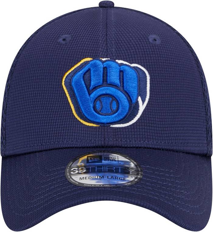 New Era Men's Milwaukee Brewers 2022 City Connect 39THIRTY Stretch Fit Hat - M/L