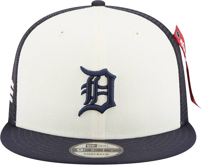 Detroit Tigers Hat Mens Blue Adjustable Outdoor Cap MLB Baseball Logo