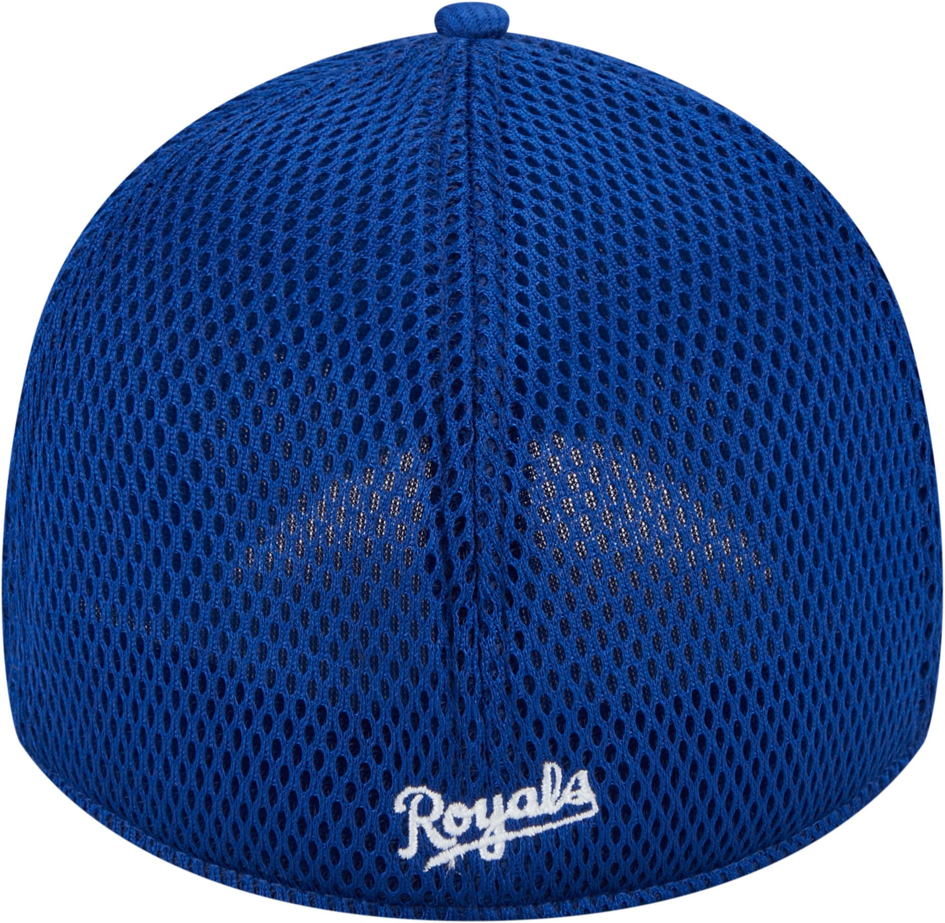 New Era Youth Kansas City Royals Blue 39THIRTY Overlap Stretch Fit Hat product image