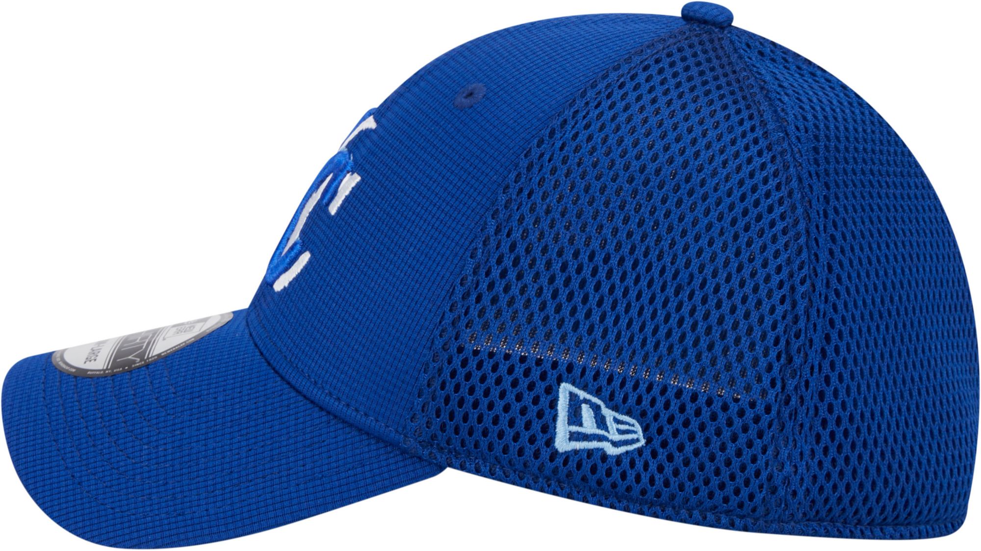 New Era Youth Kansas City Royals Blue 39THIRTY Overlap Stretch Fit Hat product image