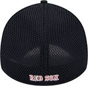 New Era Youth Boston Red Sox Navy 39THIRTY Overlap Stretch Fit Hat product image
