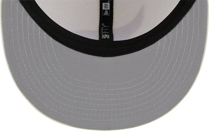 Men's Atlanta Braves New Era White Optic Stadium Patch 59FIFTY Fitted Hat