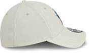 New Era Men's Miami Marlins White 39THIRTY Classic Stretch Fit Hat product image
