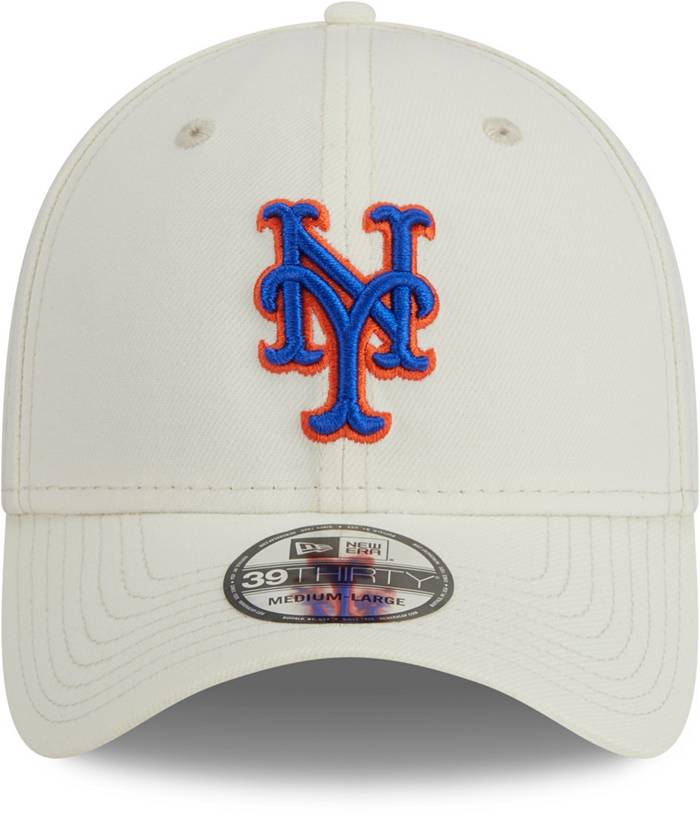 New York Mets White White Clean Up Adjustable Hat, Adult One Size Fits All