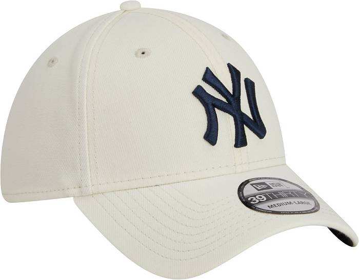 New Era Men's New York Yankees White 39THIRTY Classic Stretch Fit