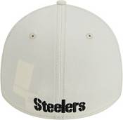 New Era Men's Pittsburgh Steelers Classic 39Thirty Chrome Stretch Fit Hat product image