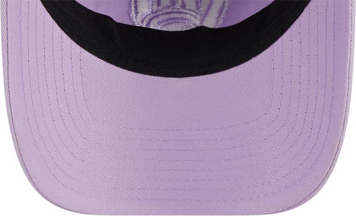 Milwaukee Brewers New Era Women's Preppy Pinstripe 9TWENTY Adjustable Hat -  Navy