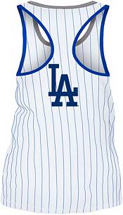 New Era Women's Los Angeles Dodgers Gameday Pinstripe Tank Top - White - S Each