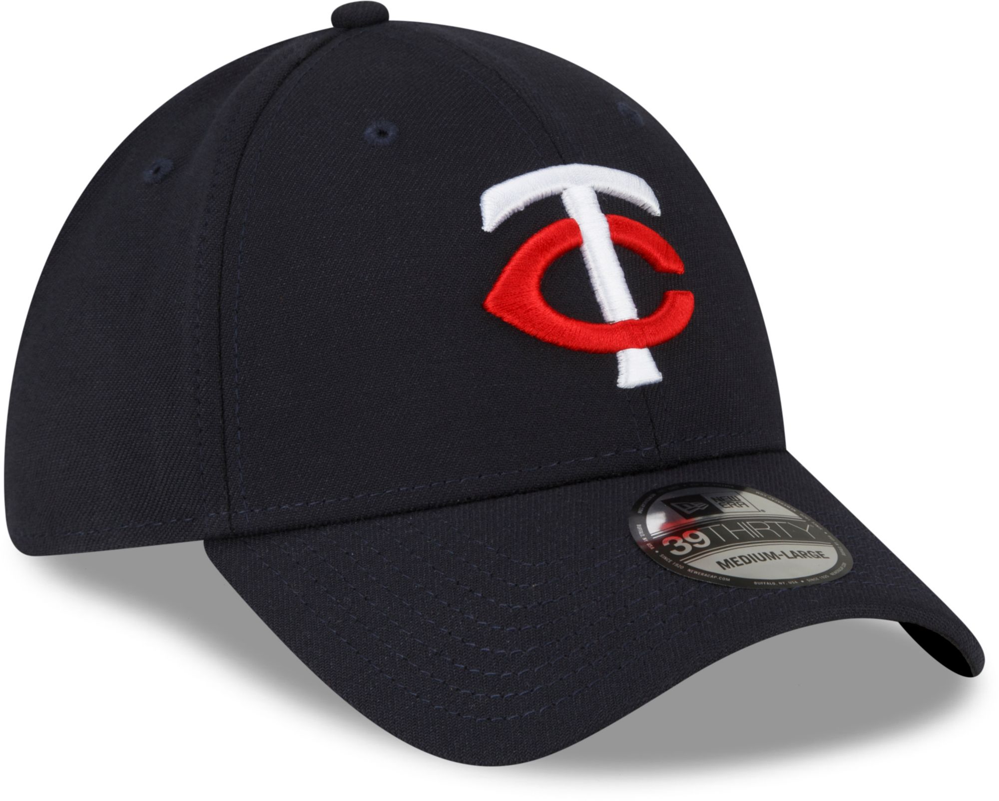 New Era Adult Minnesota Twins Navy Classic 39Thirty Stretch Fit Hat product image