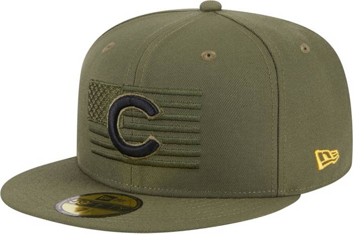 Chicago Cubs New Era 2023 Armed Forces Day Low Profile 59FIFTY Fitted Hat -  Green