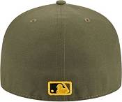 New Era Men's Armed Forces Day 2023 Atlanta Braves Olive 59Fifty Fitted Hat product image