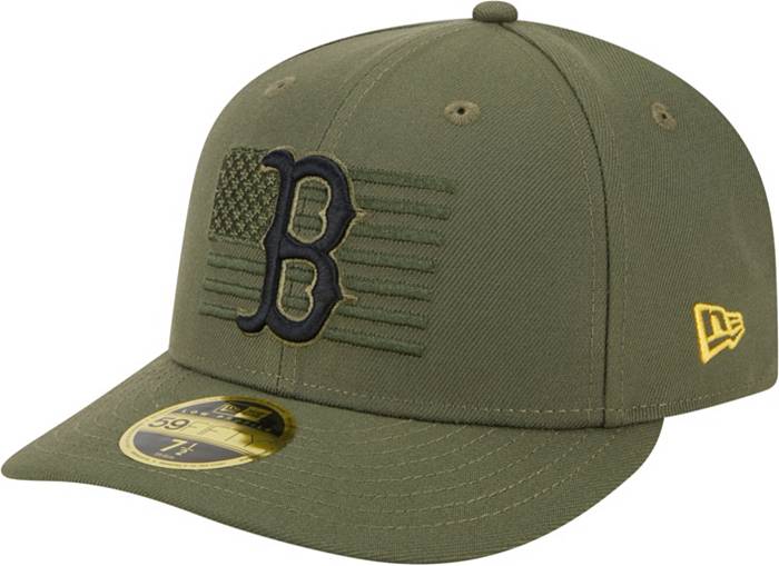 New Era Boston Redsox Fitted Hat MLB 22 Armed Forces On Field Camouflage  Cap