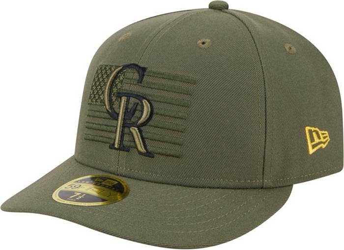 Men's New Era Green Colorado Rockies 2023 Armed Forces Day On