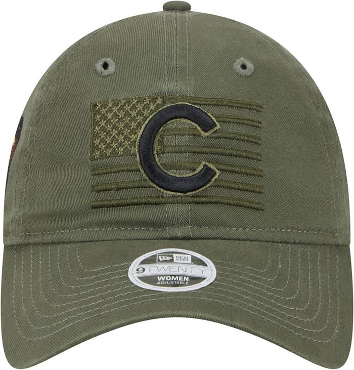New Era Chicago Cubs Women's Camo 2021 Armed Forces Day 9TWENTY Adjustable  Hat