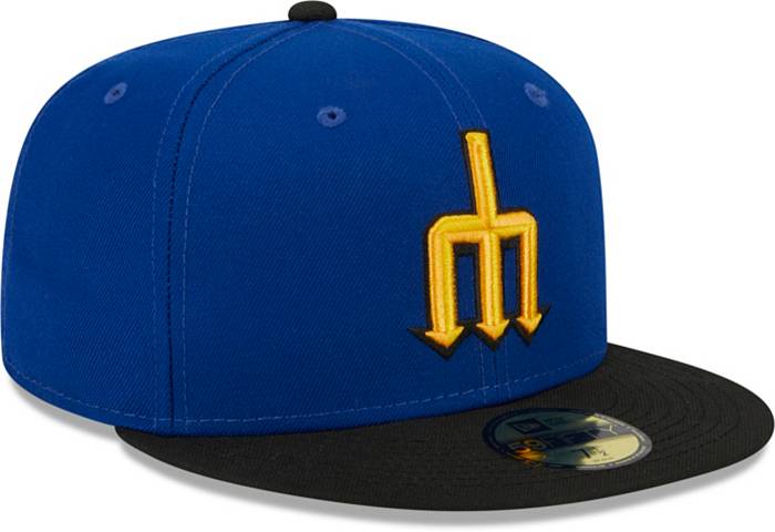 Men's Seattle Mariners New Era Royal Cooperstown Collection Vintage Fit  59FIFTY Fitted Hat