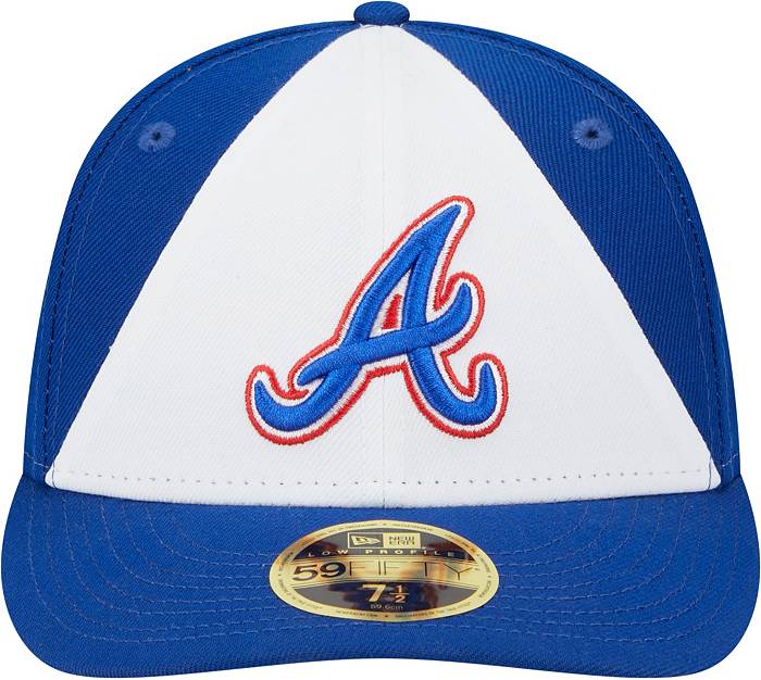 New Era Caps Atlanta Braves 59FIFTY Fitted Hat Red/Blue